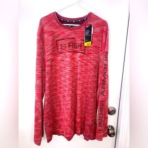 NWT Under Armour Lightweight Fishing UV Protection Long Sleeve Shirt